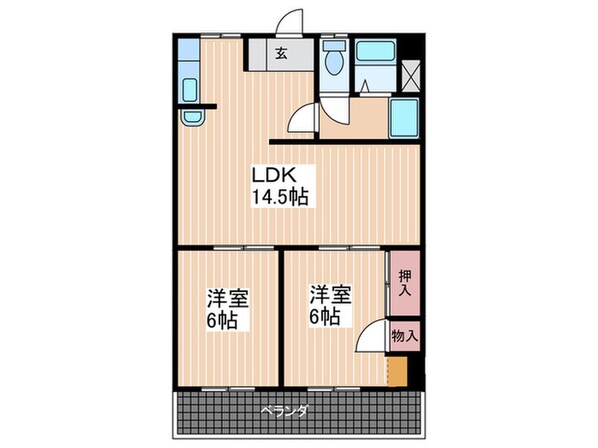 ＢＣエステート西原の物件間取画像